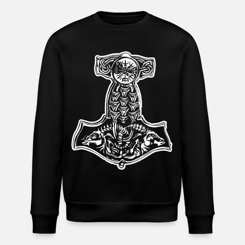 Thorhammer Vikings - Sweat bio ROLLER Stanley/Stella Unisexe - noir