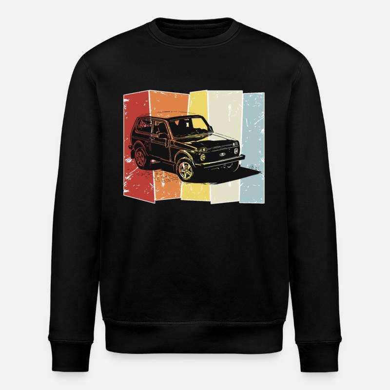 Lada Niwa - Stanley/Stella Unisex Bio-Sweatshirt ROLLER - Schwarz