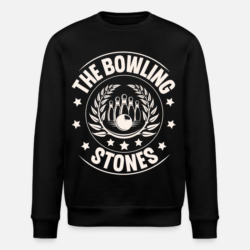Bowling - Sweat bio ROLLER Stanley/Stella Unisexe - noir