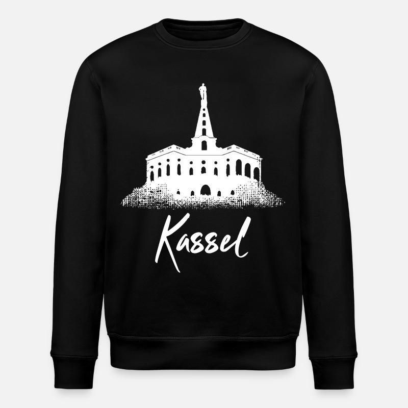 Kassel - Stanley/Stella ROLLER Unisex Organic Sweatshirt - black