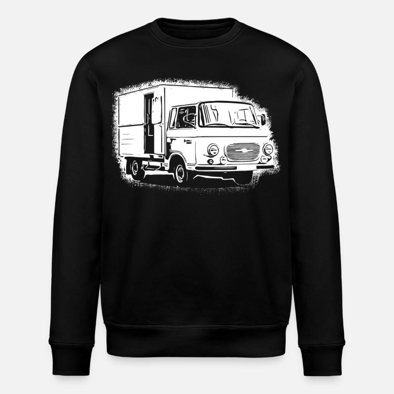 Barkas Kastenwagen - Stanley/Stella Unisex Bio-Sweatshirt ROLLER - Schwarz
