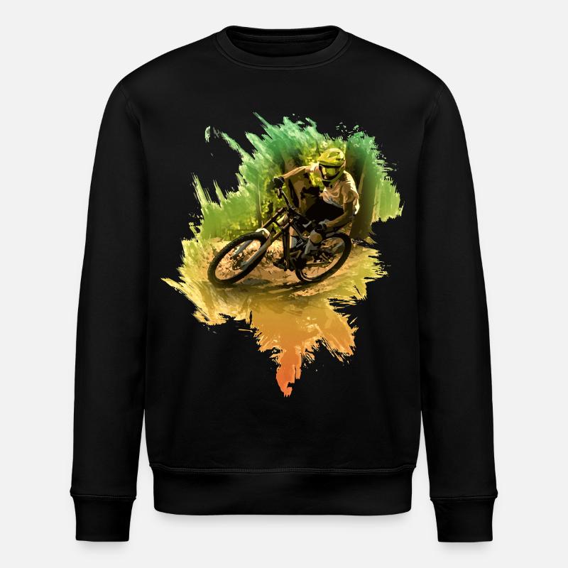 VTT | Vélo | Cyclisme | Descente - Sweat bio ROLLER Stanley/Stella Unisexe - noir