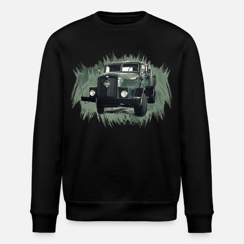 Camion à plateau IFA H6 - Sweat bio ROLLER Stanley/Stella Unisexe - noir