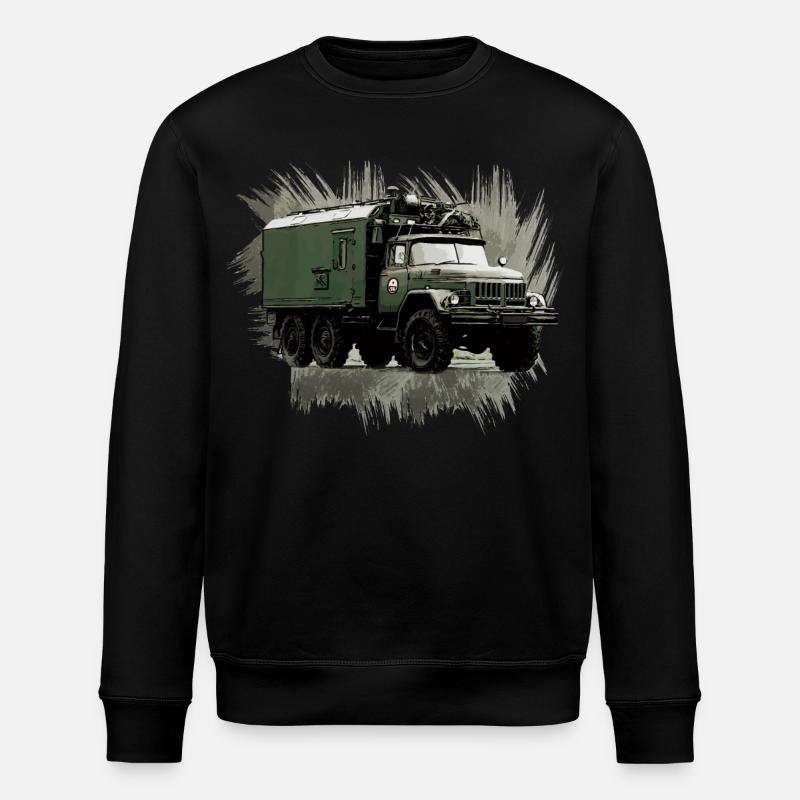 ZIL 131 KO - Stanley/Stella Unisex Bio-Sweatshirt ROLLER - Schwarz