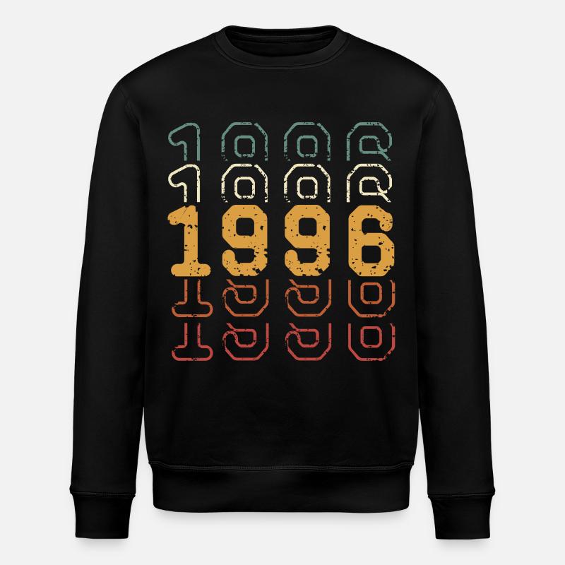 1996 - Sweat bio ROLLER Stanley/Stella Unisexe - noir