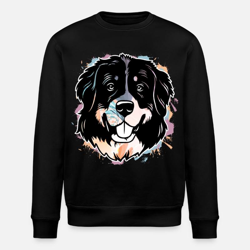 Bouvier bernois - Sweat bio ROLLER Stanley/Stella Unisexe - noir