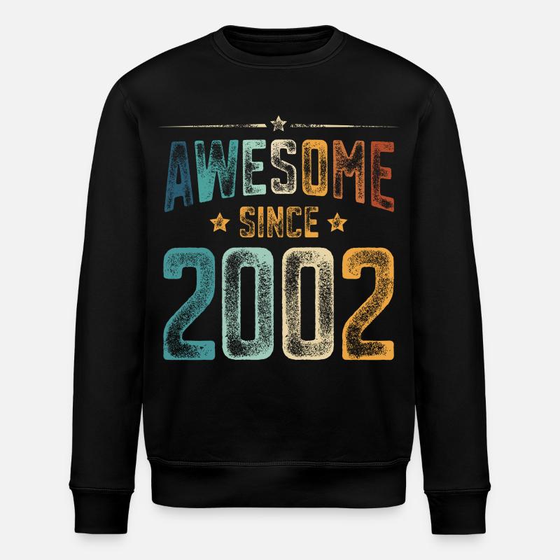 2002 Naissance Année de naissance - Sweat bio ROLLER Stanley/Stella Unisexe - noir