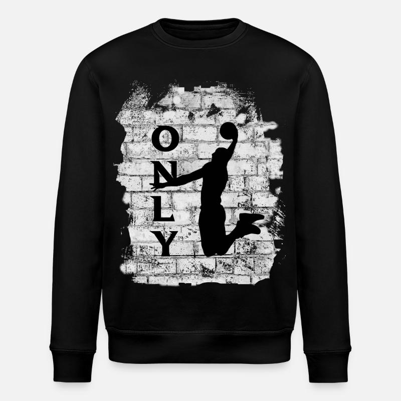 BASKET-BALL - Sweat bio ROLLER Stanley/Stella Unisexe - noir