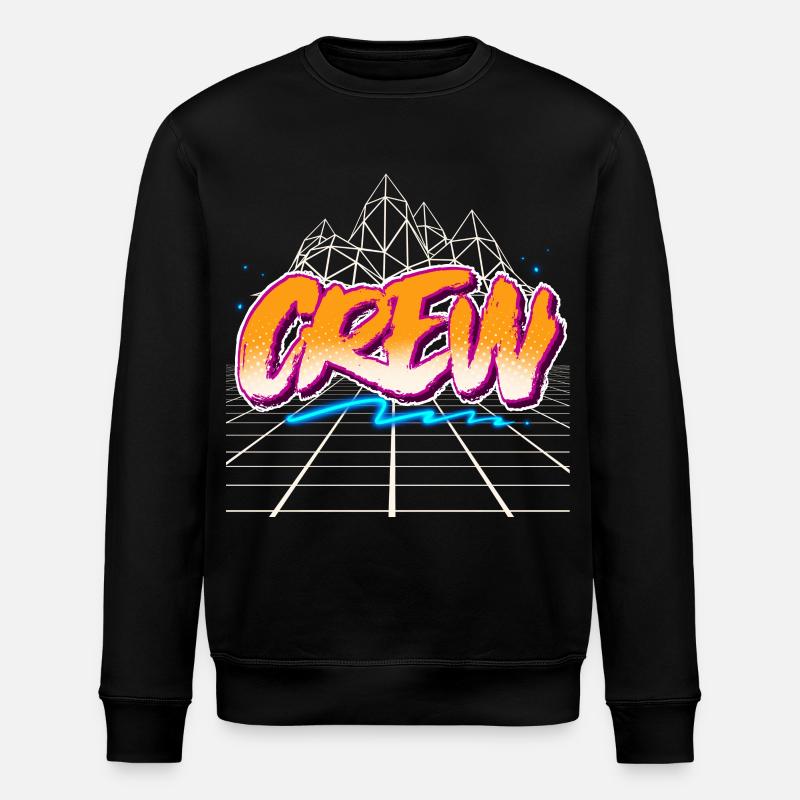 Crew - Stanley/Stella Unisex Bio-Sweatshirt ROLLER - Schwarz