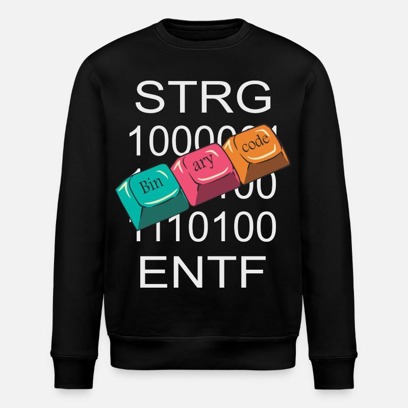 Computer Nerd - Stanley/Stella Unisex Bio-Sweatshirt ROLLER - Schwarz