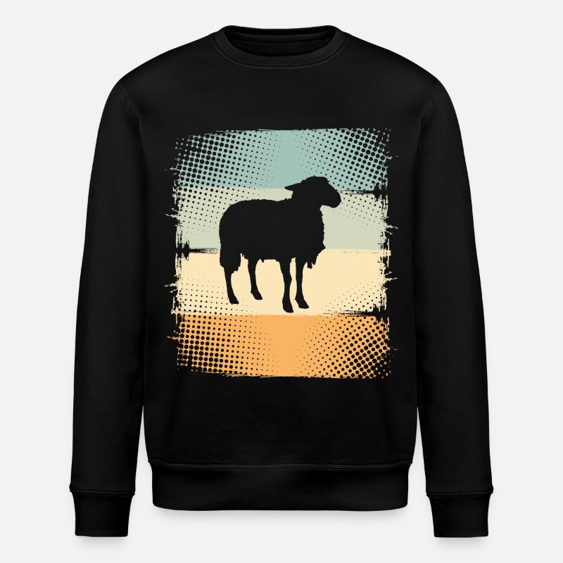 Mouton - Sweat bio ROLLER Stanley/Stella Unisexe - noir