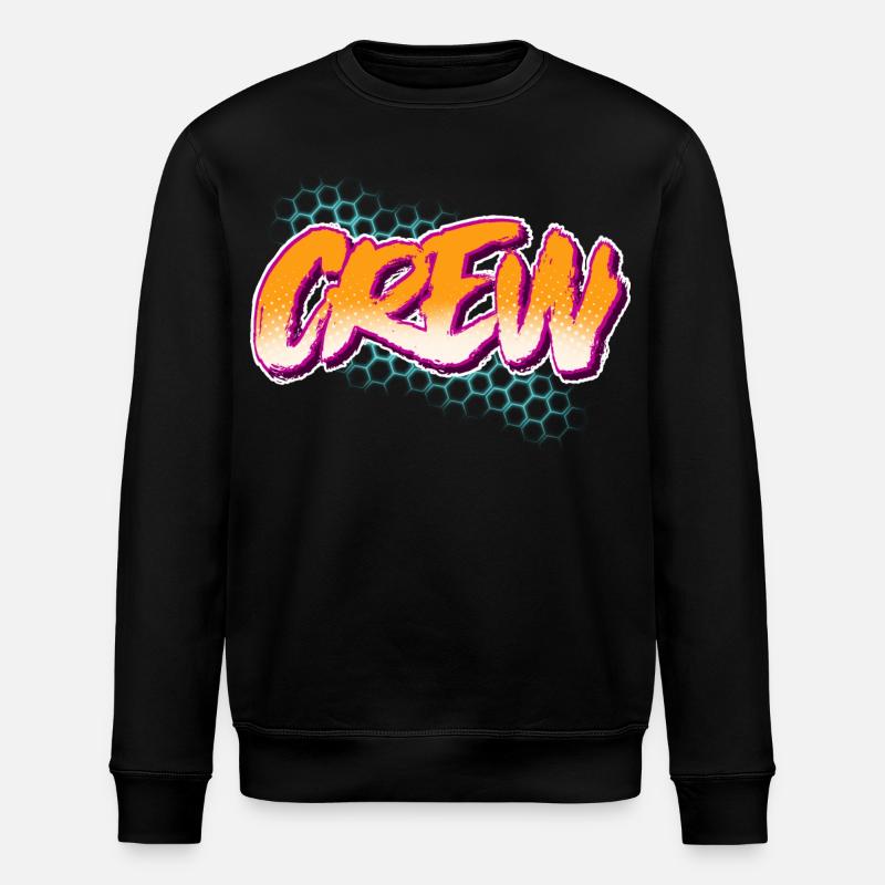 Équipage - Sweat bio ROLLER Stanley/Stella Unisexe - noir