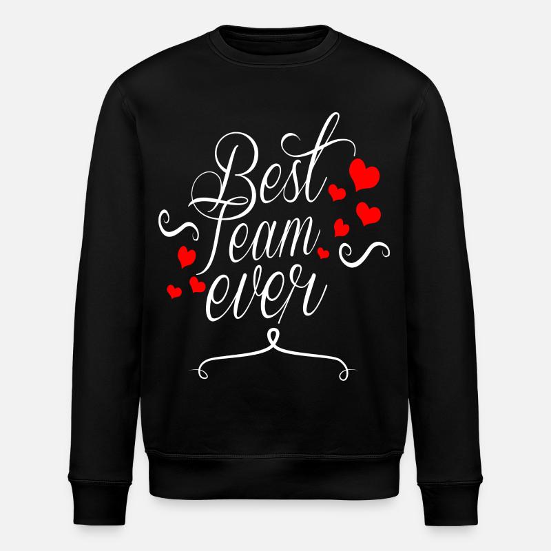 Best Team Ever - Stanley/Stella Unisex Bio-Sweatshirt ROLLER - Schwarz