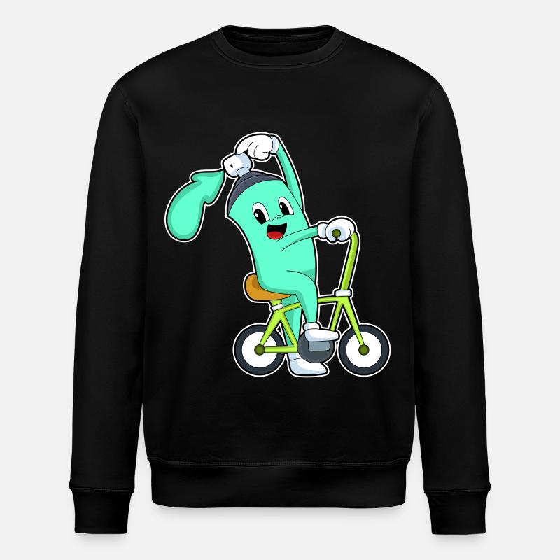 Spraydose Fahrrad - Stanley/Stella Unisex Bio-Sweatshirt ROLLER - Schwarz