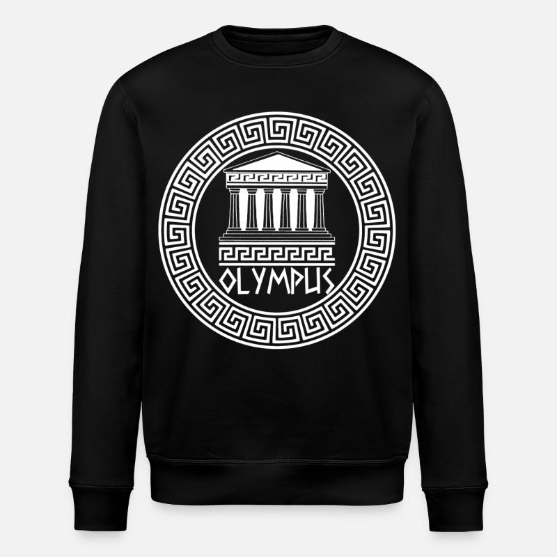 Le domaine des dieux (blanc) - Sweat bio ROLLER Stanley/Stella Unisexe - noir