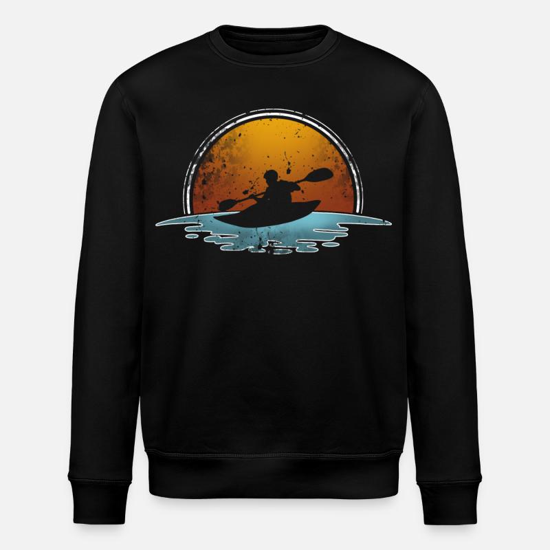 Kajak - Stanley/Stella Unisex Bio-Sweatshirt ROLLER - Schwarz