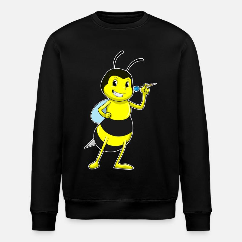 Bee Dart Dart - Stanley/Stella ROLLER Unisex Organic Sweatshirt - black