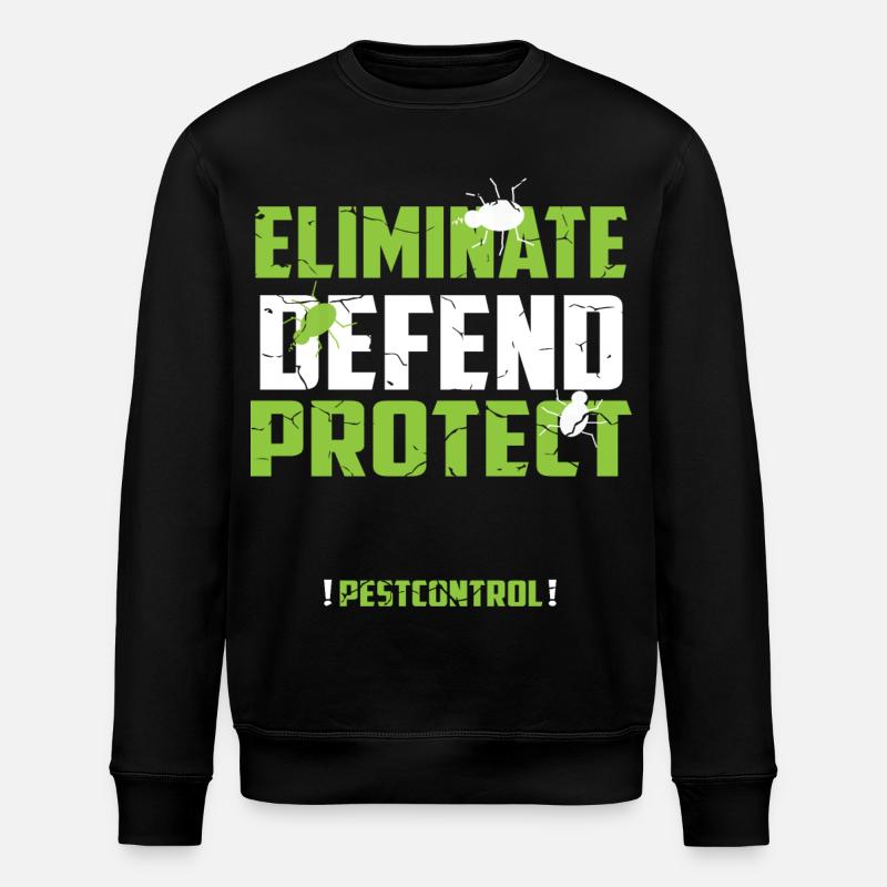 Exterminator - Stanley/Stella ROLLER Unisex Organic Sweatshirt - black