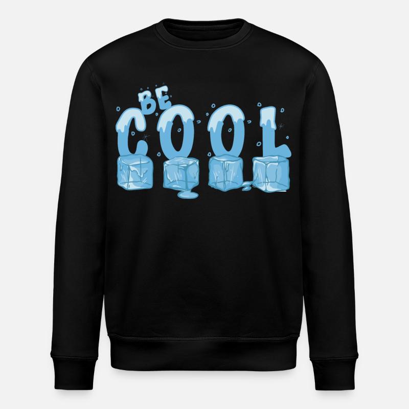 Be Cool - Stanley/Stella ROLLER Unisex Organic Sweatshirt - black