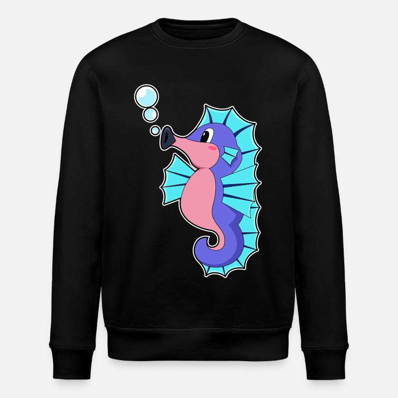 Hippocampe - Sweat bio ROLLER Stanley/Stella Unisexe - noir
