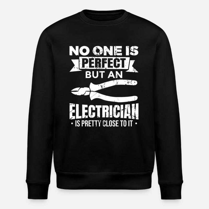 Elektroingenieur Witz - Stanley/Stella Unisex Bio-Sweatshirt ROLLER - Schwarz