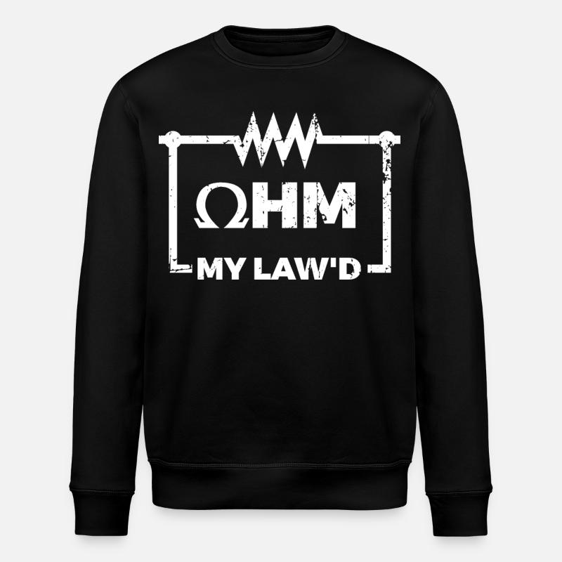 OHM's Law - Stanley/Stella ROLLER Unisex Organic Sweatshirt - black