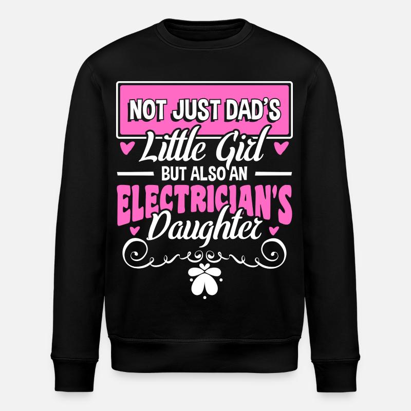 Elektrikerin - Stanley/Stella Unisex Bio-Sweatshirt ROLLER - Schwarz