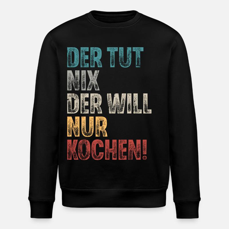 Koch - Stanley/Stella Unisex Bio-Sweatshirt ROLLER - Schwarz