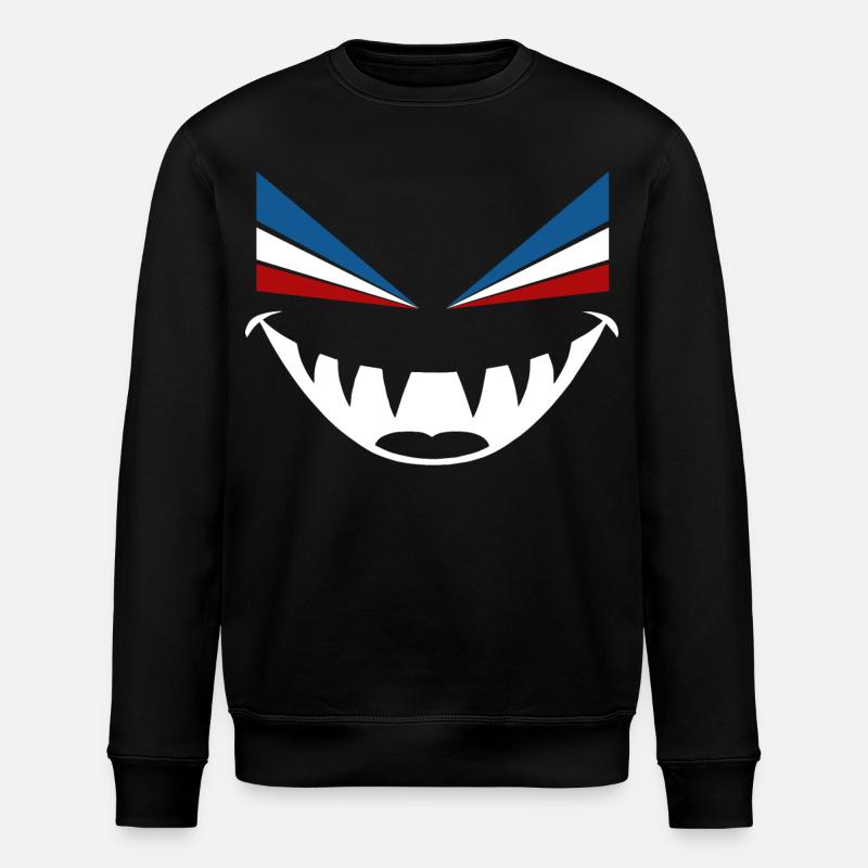 Evil eye Rostock - Stanley/Stella ROLLER Unisex Organic Sweatshirt - black