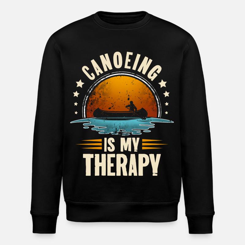 Canoeing Canoeing Canoeing - Stanley/Stella ROLLER Unisex Organic Sweatshirt - black