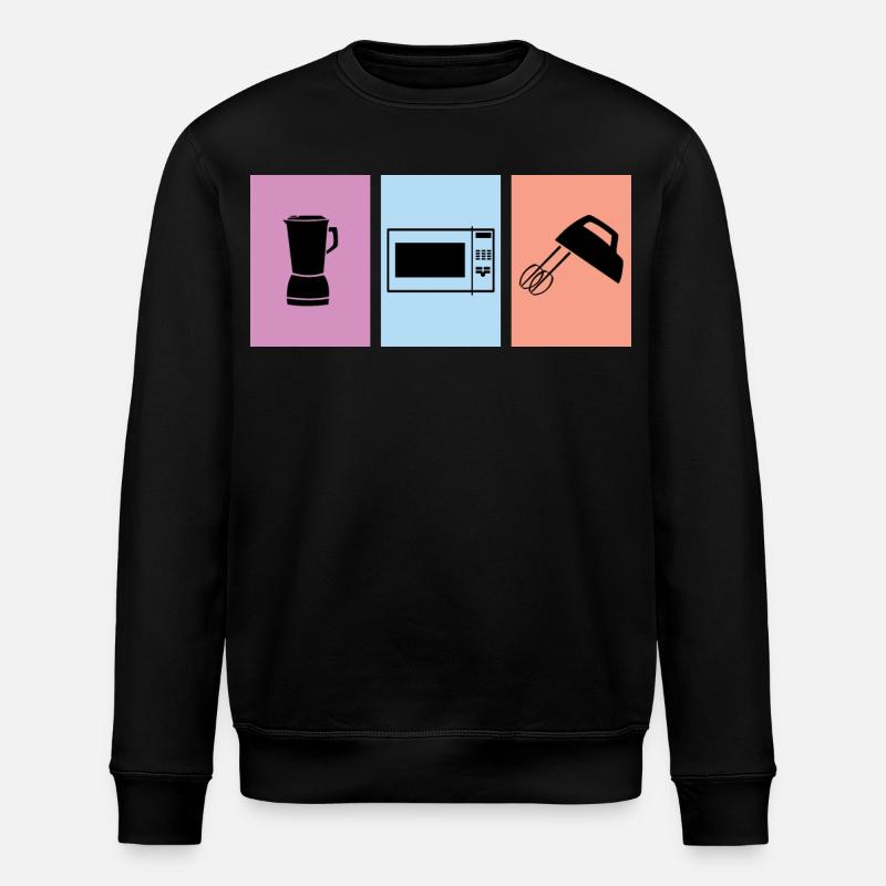 Cuire - Sweat bio ROLLER Stanley/Stella Unisexe - noir