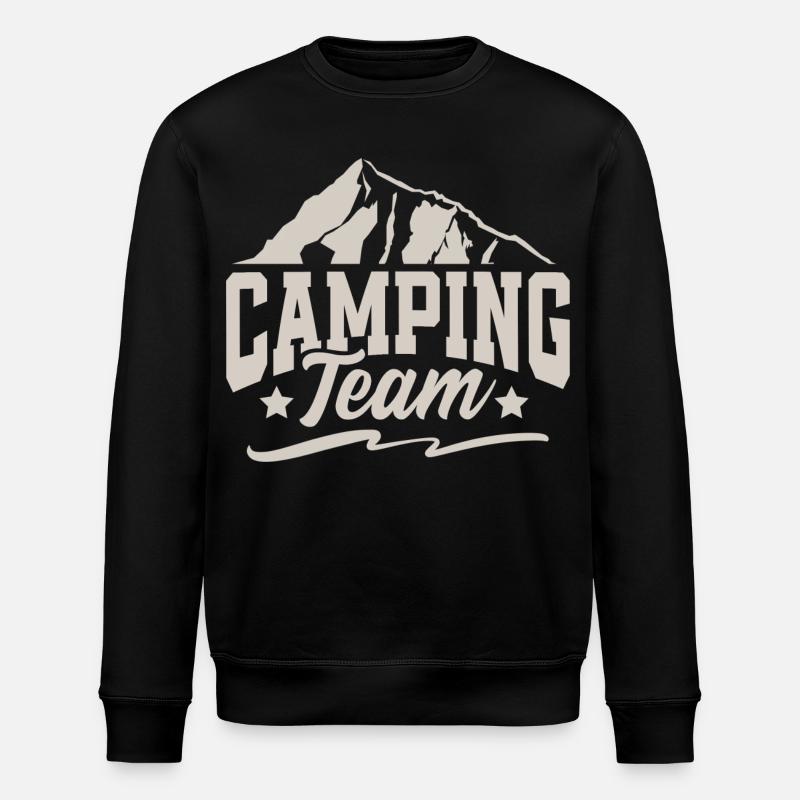 Équipe de camping Camper Campen - Sweat bio ROLLER Stanley/Stella Unisexe - noir