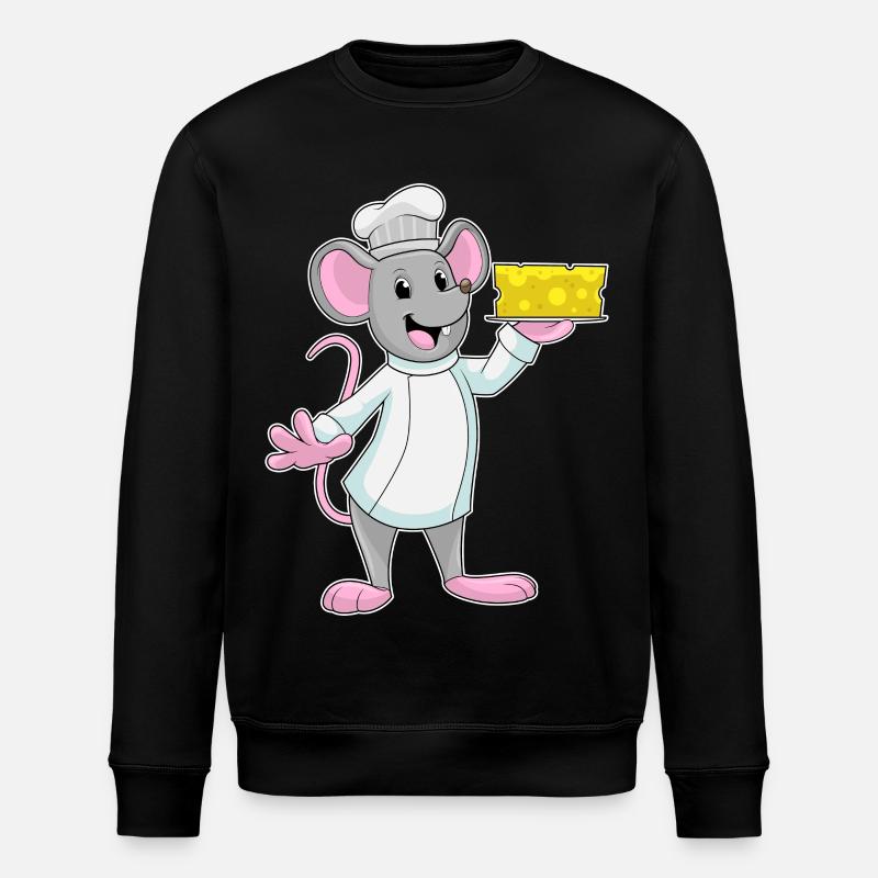 Mouse Cook Cheese Cooking - Sweat bio ROLLER Stanley/Stella Unisexe - noir