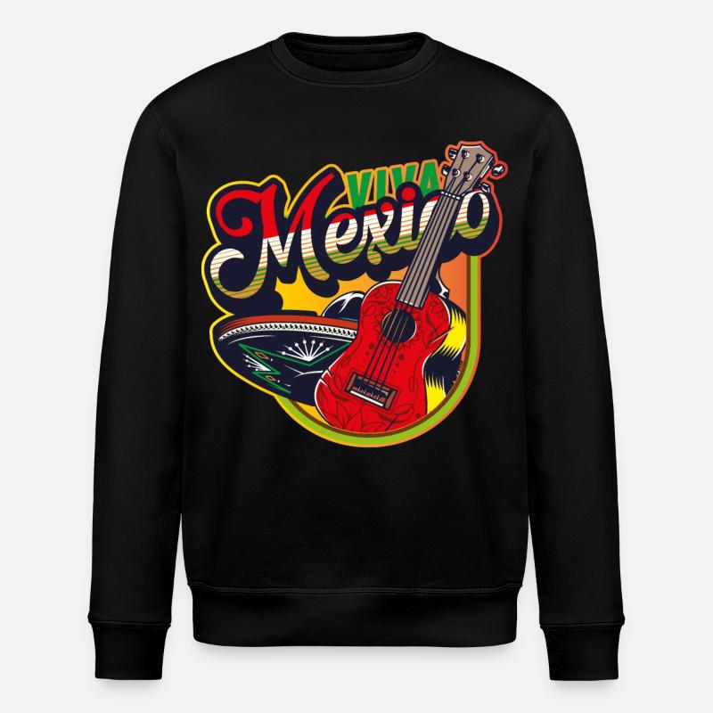 Mexiko - Stanley/Stella Unisex Bio-Sweatshirt ROLLER - Schwarz