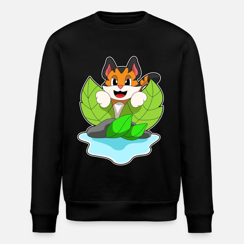 Chasse au tigre - Sweat bio ROLLER Stanley/Stella Unisexe - noir