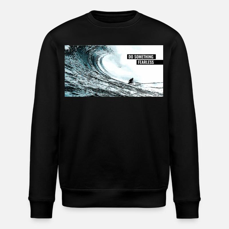 Faites quelque chose d’intrépide - Sweat bio ROLLER Stanley/Stella Unisexe - noir