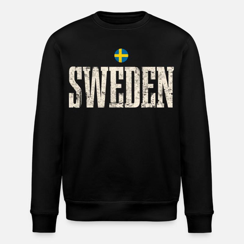 Suède - Sweat bio ROLLER Stanley/Stella Unisexe - noir