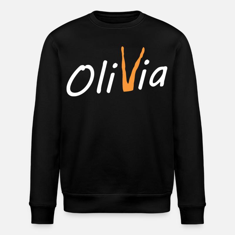 Olivia Bein - Stanley/Stella Unisex Bio-Sweatshirt ROLLER - Schwarz