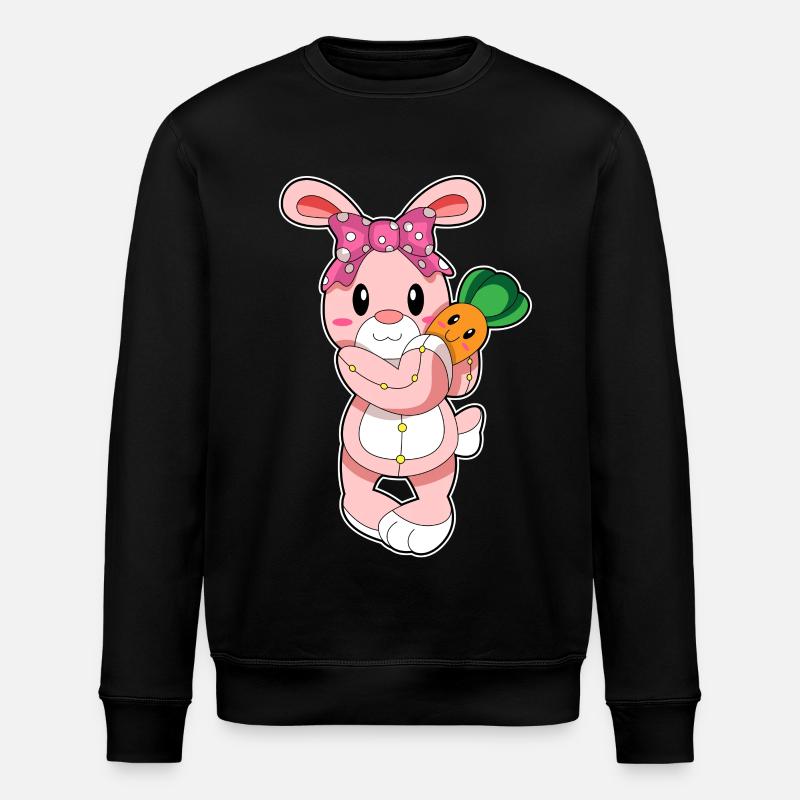 Le lapin comme jouet - Sweat bio ROLLER Stanley/Stella Unisexe - noir