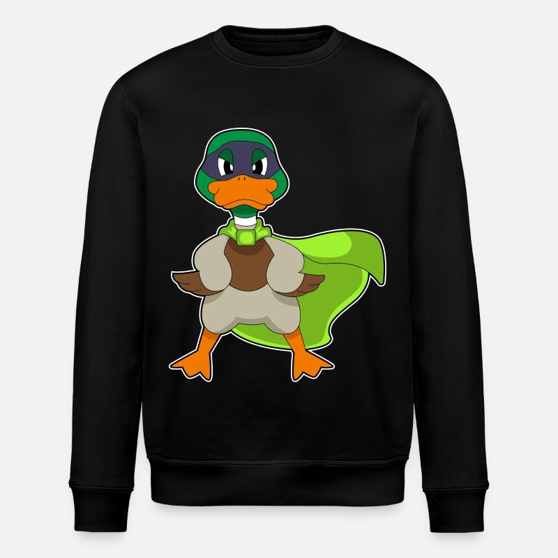 Cap Duck Hero - Sweat bio ROLLER Stanley/Stella Unisexe - noir