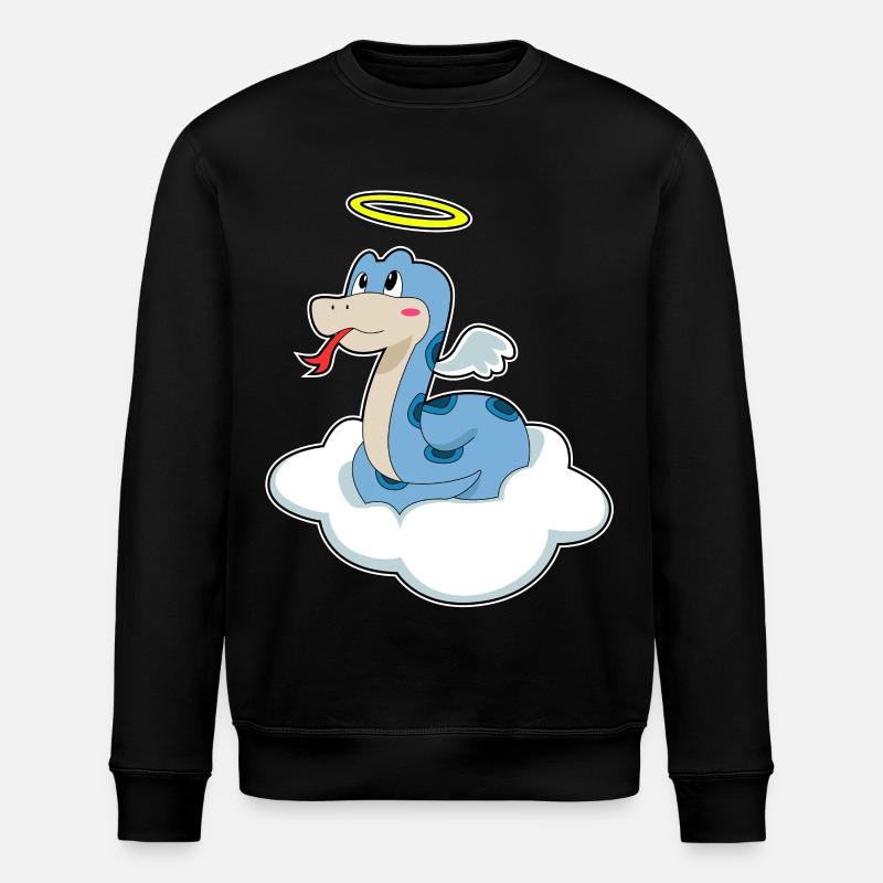 Snake Cloud - Stanley/Stella ROLLER Unisex Organic Sweatshirt - black