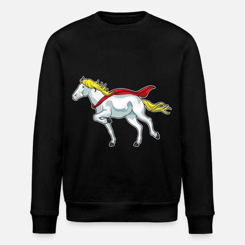 Courses hippiques - Sweat bio ROLLER Stanley/Stella Unisexe - noir