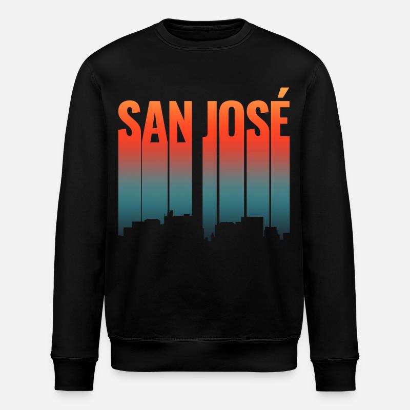 San Jose États-Unis - Sweat bio ROLLER Stanley/Stella Unisexe - noir