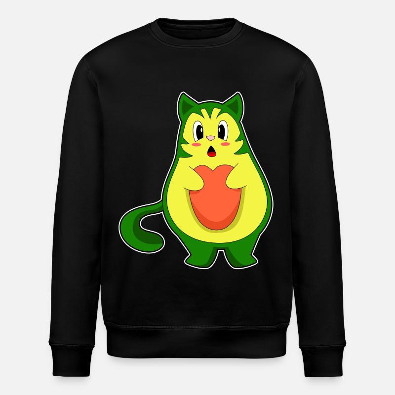 Avocat de chat - Sweat bio ROLLER Stanley/Stella Unisexe - noir