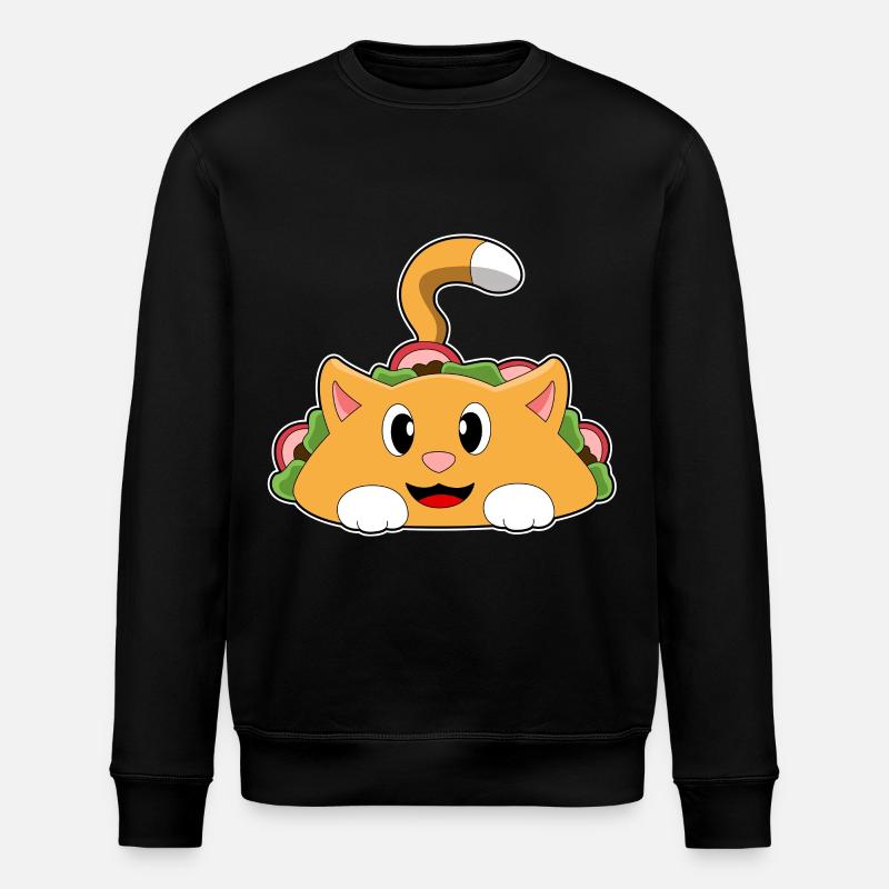 Taco pour chat - Sweat bio ROLLER Stanley/Stella Unisexe - noir