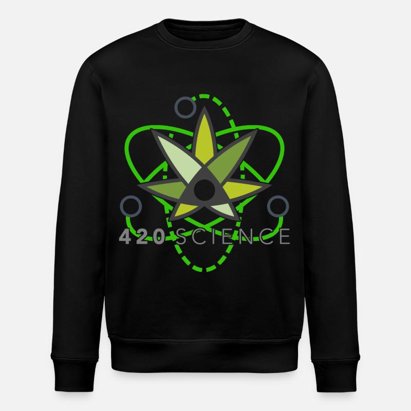 Cannabis Science Weed Weed Weed Weeds - Sweat bio ROLLER Stanley/Stella Unisexe - noir