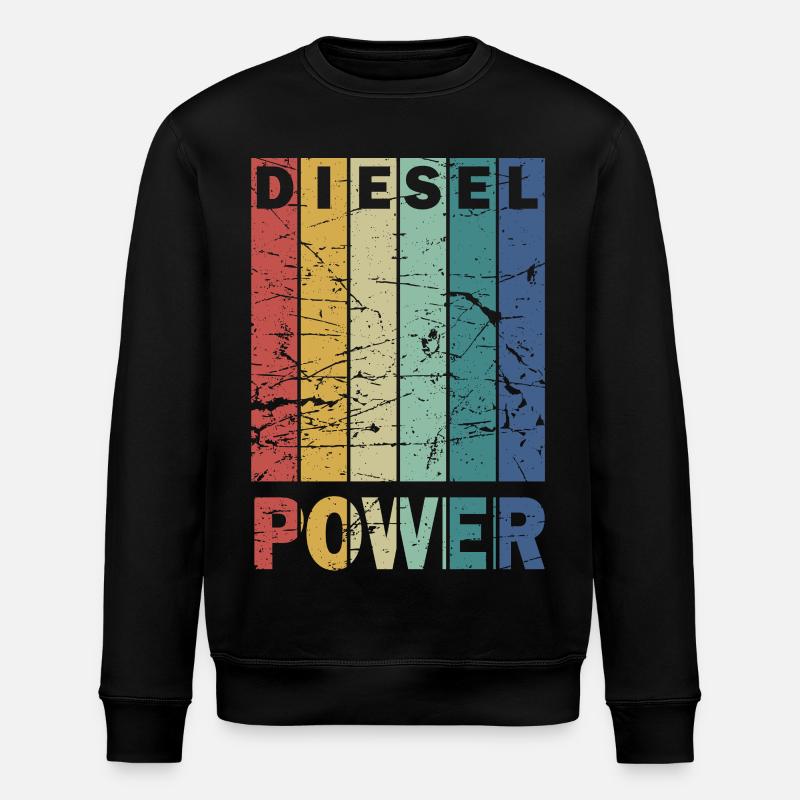 Diesel Power - Stanley/Stella Unisex Bio-Sweatshirt ROLLER - Schwarz
