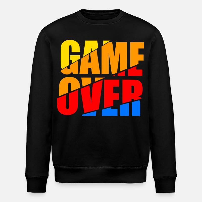 game over - Stanley/Stella Unisex Bio-Sweatshirt ROLLER - Schwarz