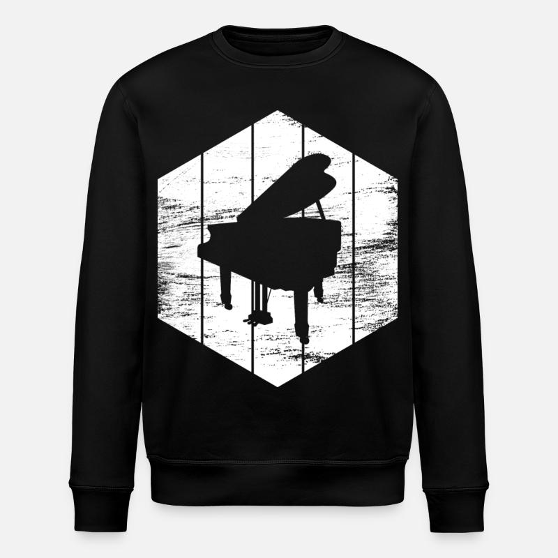 Flügel - Stanley/Stella Unisex Bio-Sweatshirt ROLLER - Schwarz