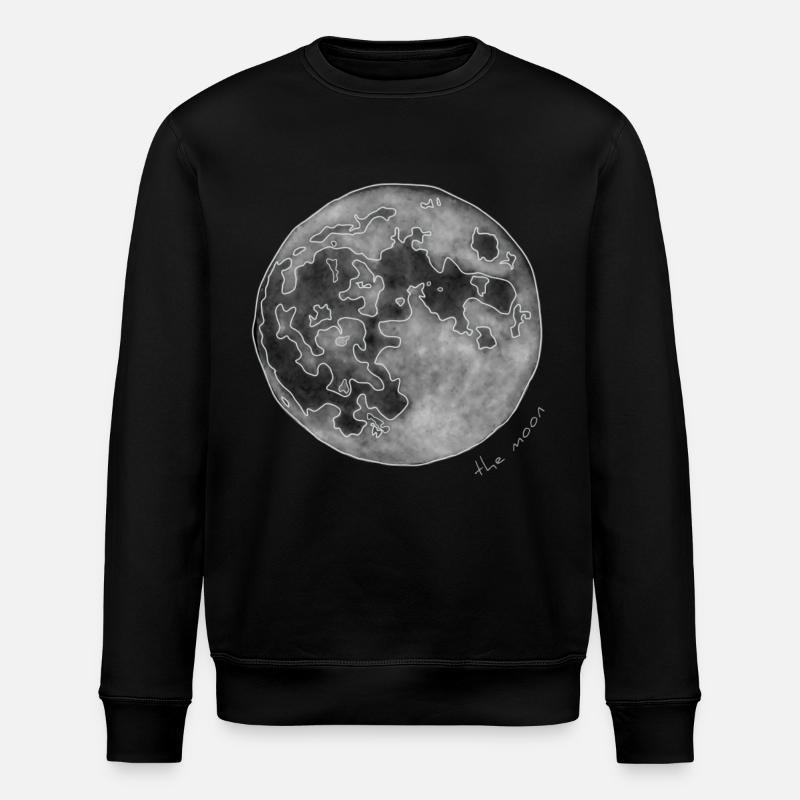 MOON - Stanley/Stella ROLLER Unisex Organic Sweatshirt - black